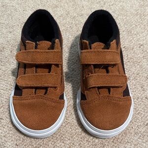 Vans Toddler Brown and Black Shoes
